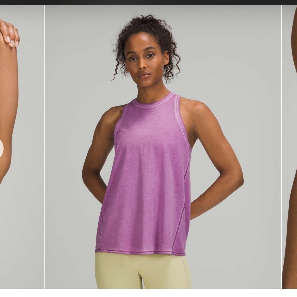 Lululemon // EUC All Tied Up Tank Top
Sublimado Pigment Dye Wisteria Purple SZ 8 - Picture 1 of 7